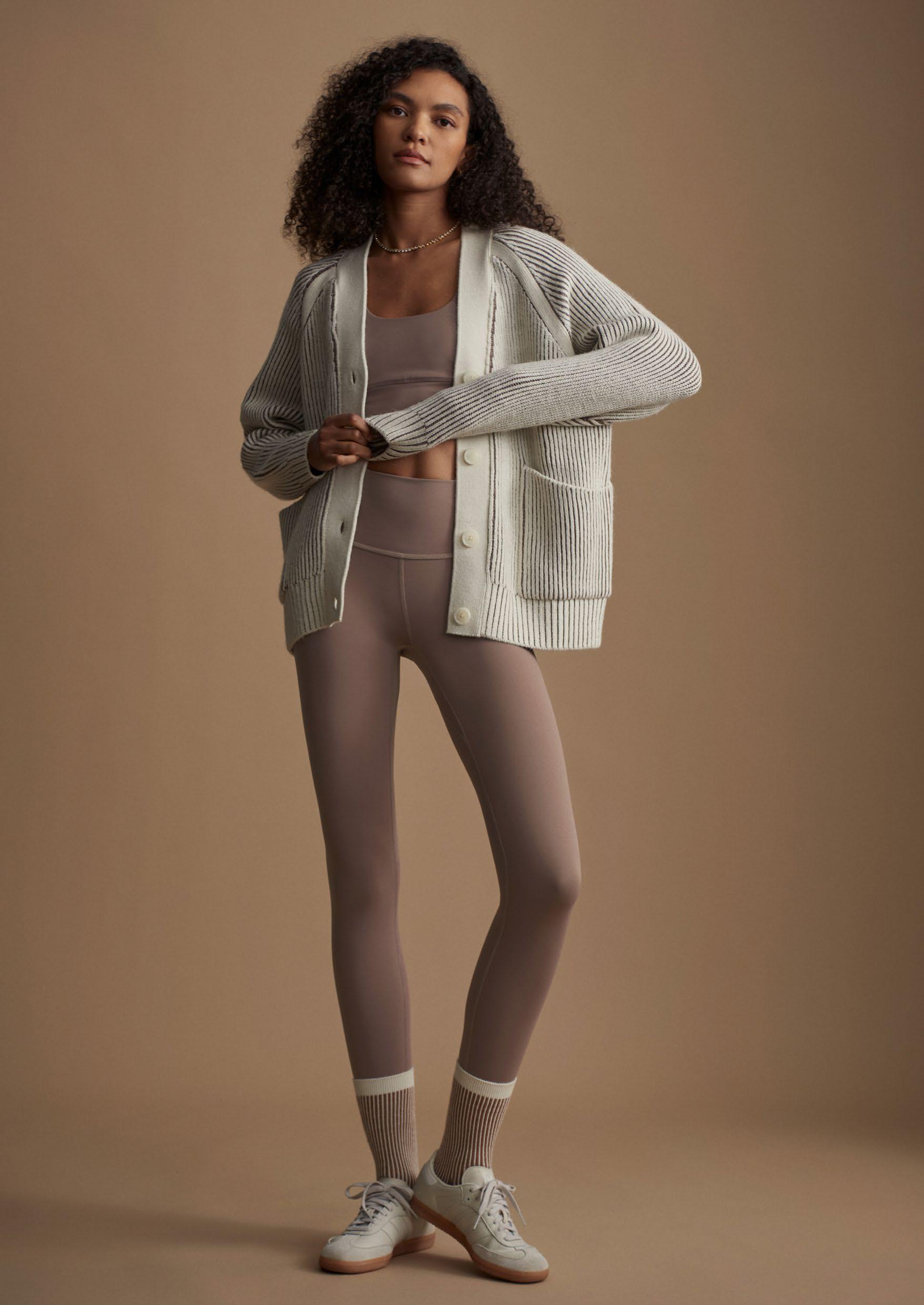 Model wearing DTP products